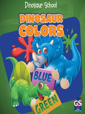 cover image of Dinosaur Colors